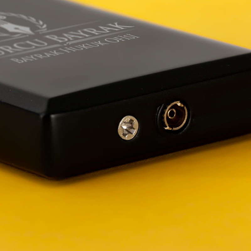 Avukatlara Hediye İsme Özel Siyah Çakmak