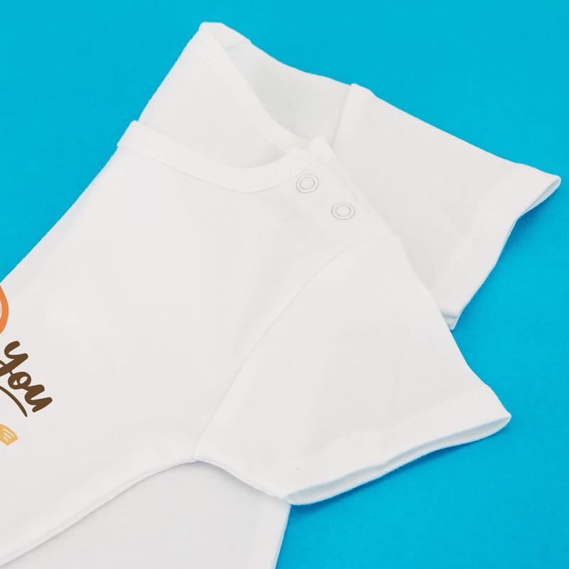 Babaya Hediye İlk Babalar Günü Hediyesi Bebek Body - %100 Pamuklu Kumaş