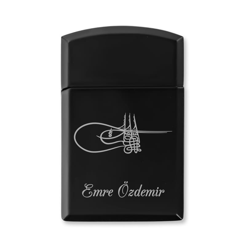 Fatih Sultan Mehmet Tuğra Baskılı İsim Yazılı Hediye Çakmak