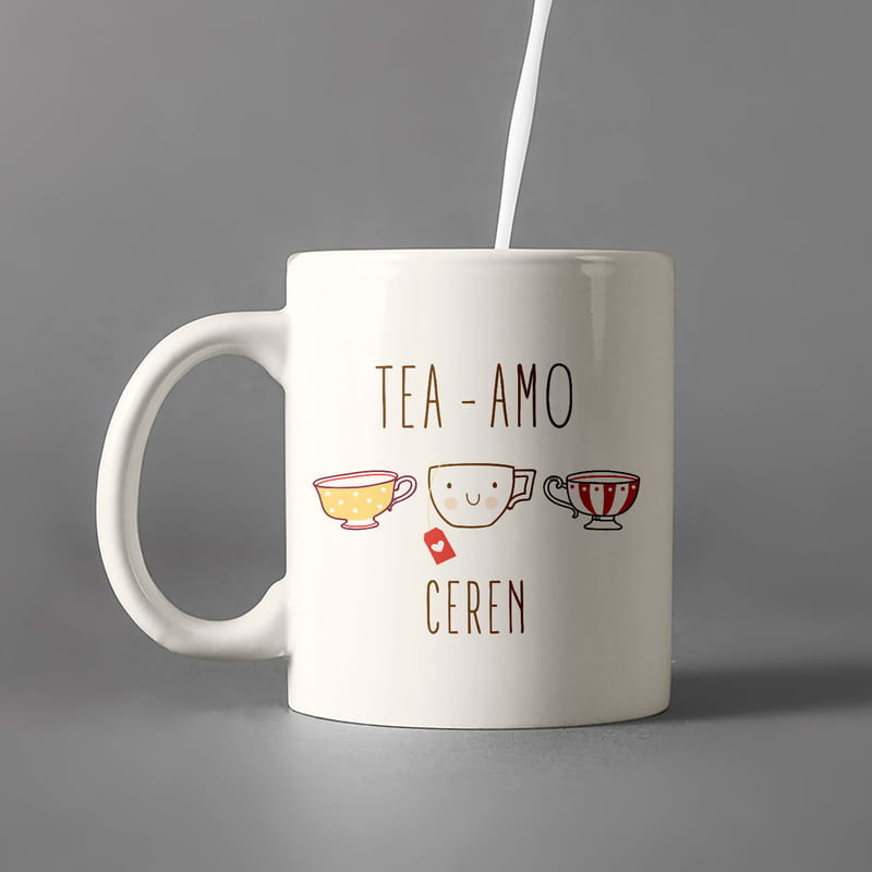 İsme Özel Esprili Hediyelik Porselen Kupa