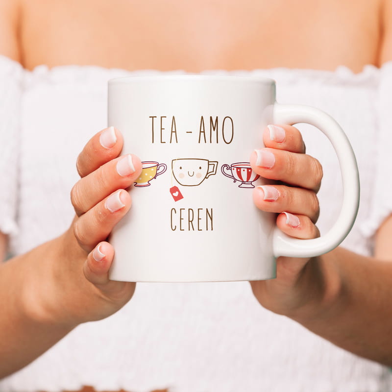 İsme Özel Esprili Hediyelik Porselen Kupa