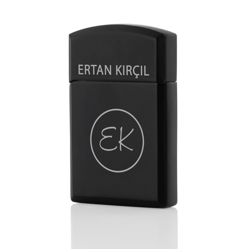 Kişiye Özel Logo Baskılı Siyah Çakmak