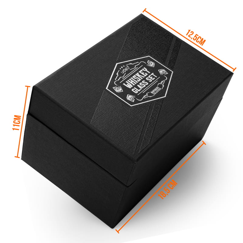Özel Gün Hediyesi Premium Kutulu Glasgow Viski Kadeh Seti