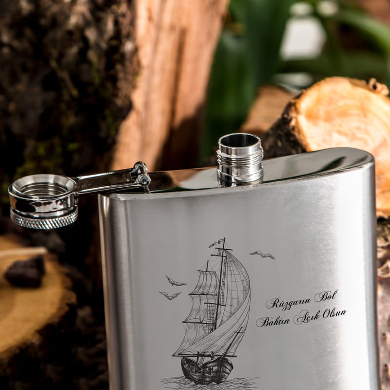 İsme Özel Viski Kanyak Matarası