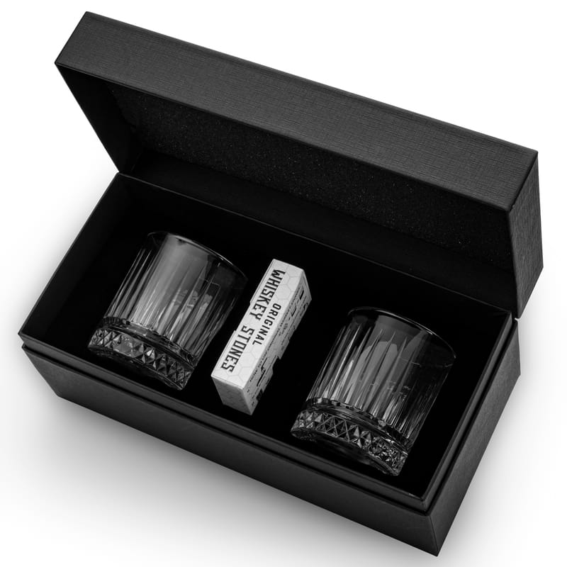 Premium Kutulu Glasgow 2'li Viski Kadeh Seti
