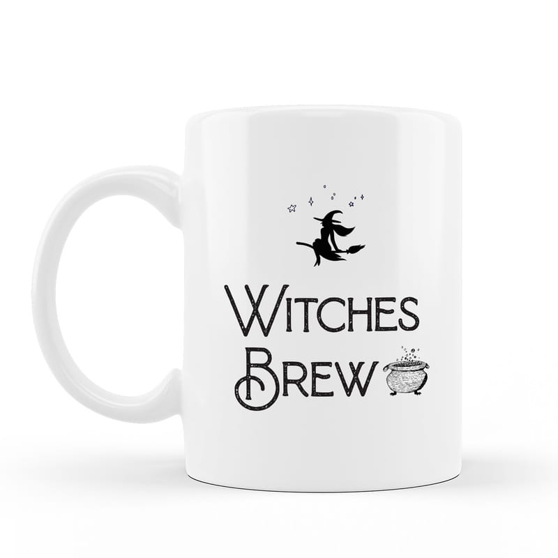 Witches Brew Cadı Kazanı Porselen Kupa Bardak