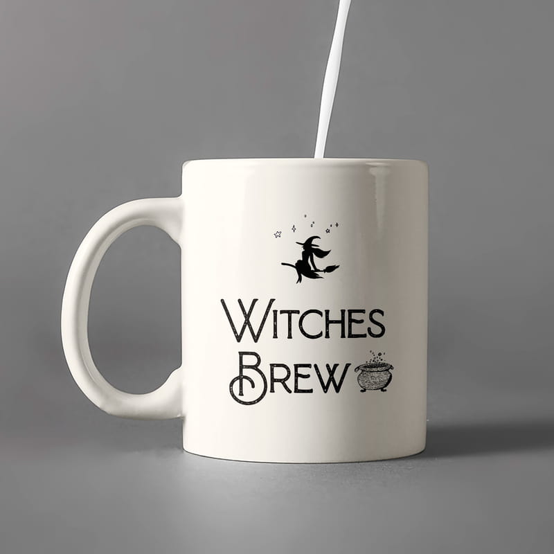 Witches Brew Cadı Kazanı Porselen Kupa Bardak