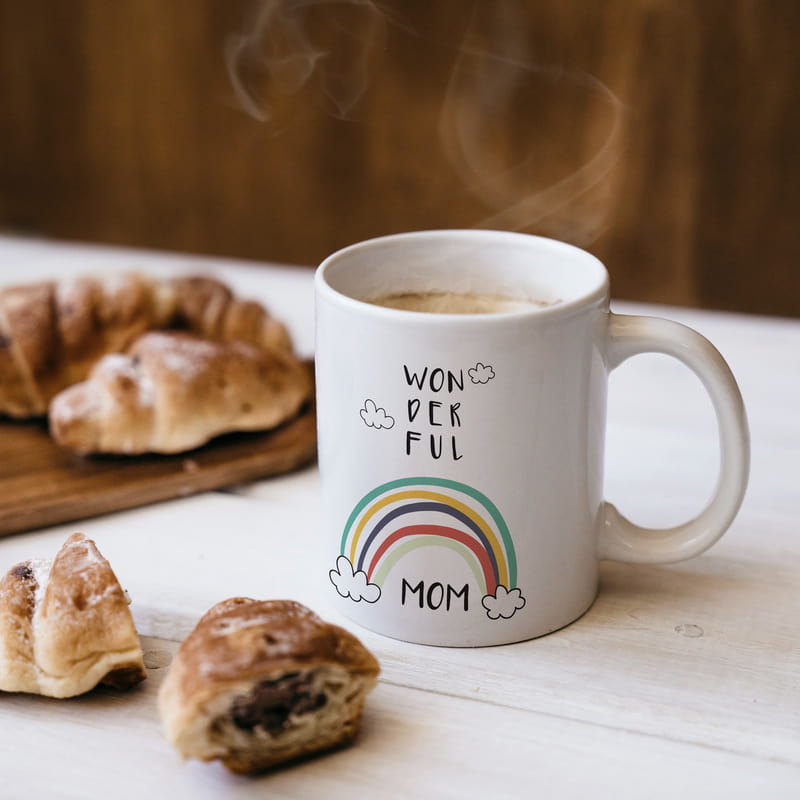 Wonderful Mom Anneye Hediye Porselen Kupa