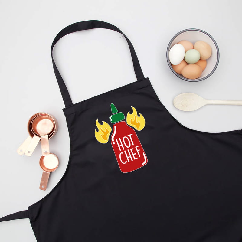 Acı Sever Şeflere Hediye Mutfak Önlüğü