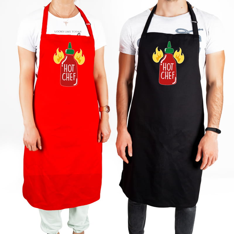Acı Sever Şeflere Hediye Mutfak Önlüğü