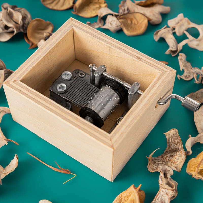 Arkadaşa Doğum Günü Hediyesi Ahşap Müzik Kutusu