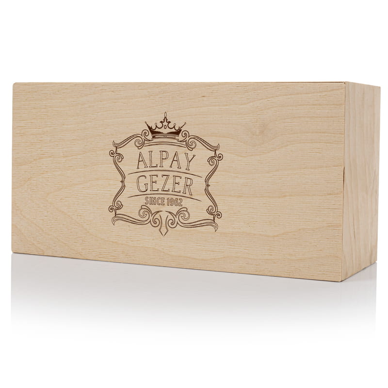 Erkek Arkadaşa Hediye İsme Özel Kutulu 2'li Viski Kadeh Seti