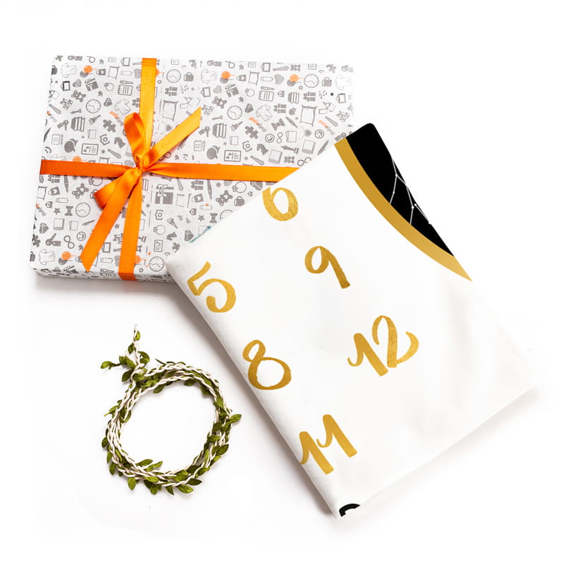 İsme Özel Bebeğinizin Doğduğu Gün Yıldız Haritası Baskılı Battaniye