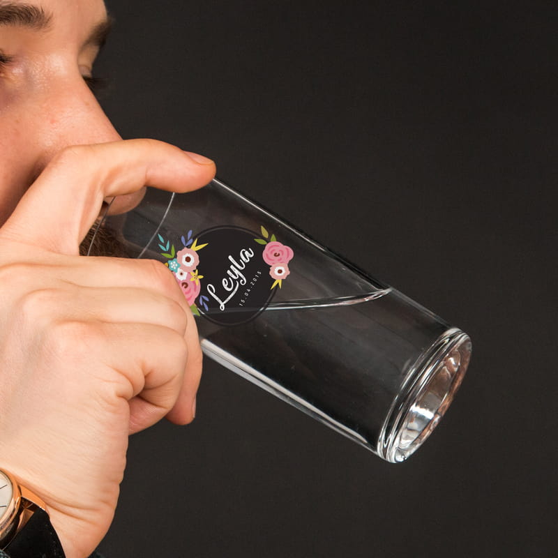 İsme Özel Dekoratif Rakı Kadehi Seti