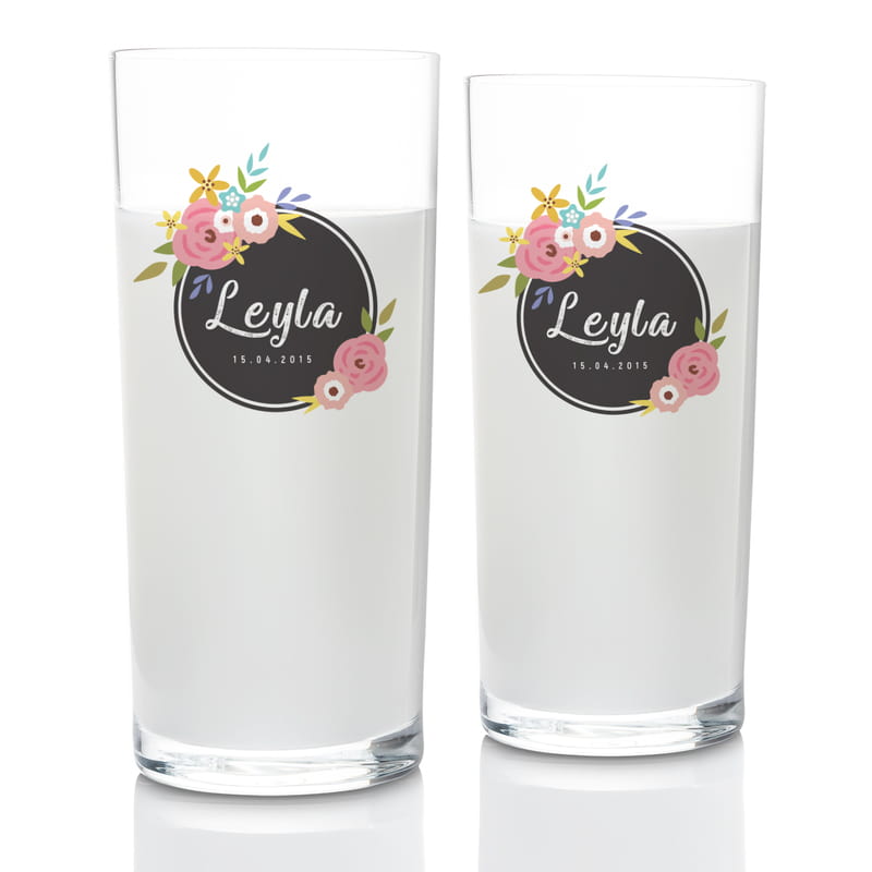 İsme Özel Dekoratif Rakı Kadehi Seti