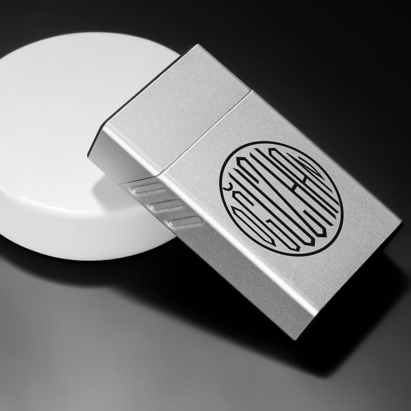 İsme Özel Monogram Logo Tasarımlı Metal Tabaka