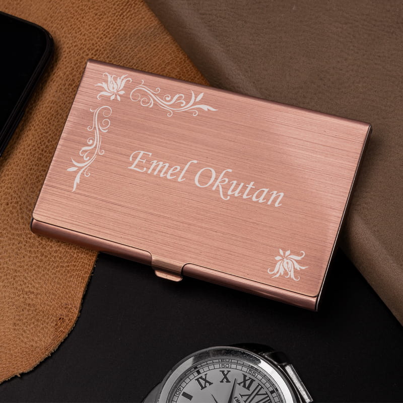 Kadına Hediye Kişiye Özel Rose Katvizitlik