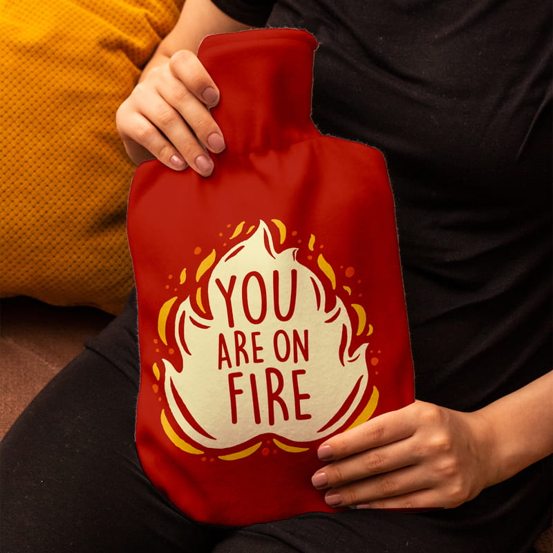 Kız Arkadaşa Hediye Esprili Sıcak Su Torbası