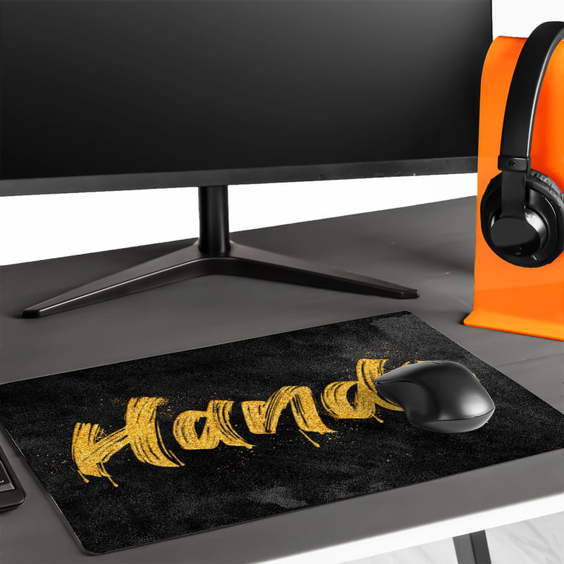 Kız Arkadaşa Hediye İsme Özel 40x30 Mousepad