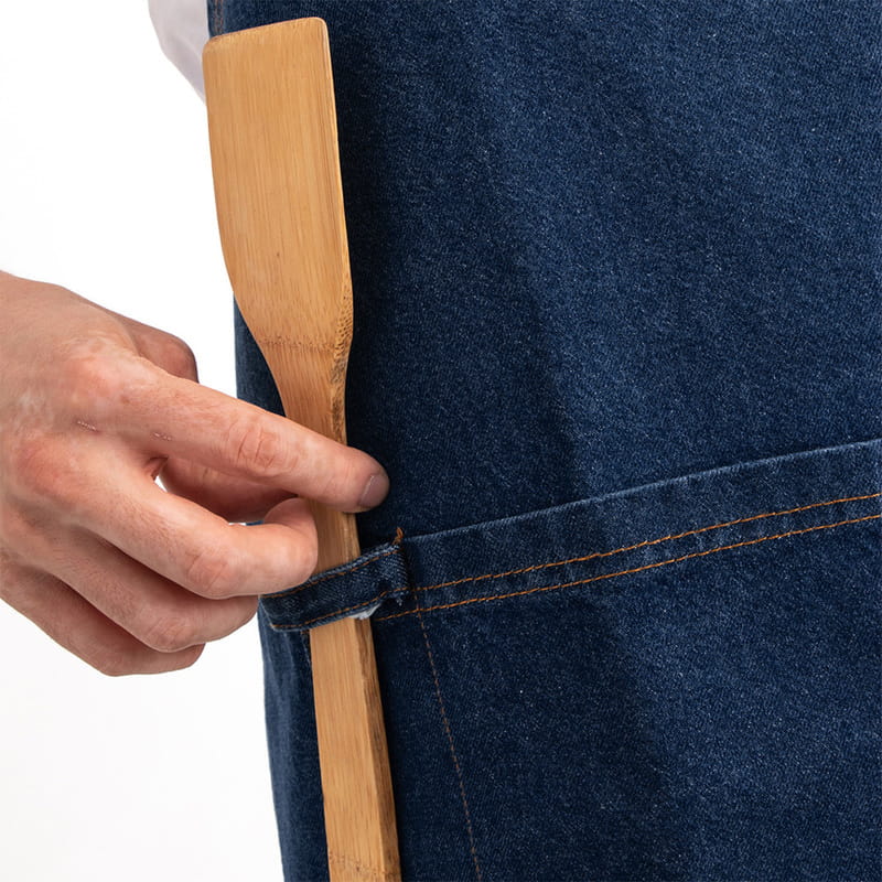 Lovely Chef Mesajlı İsme Özel Kot Aşçı Önlüğü