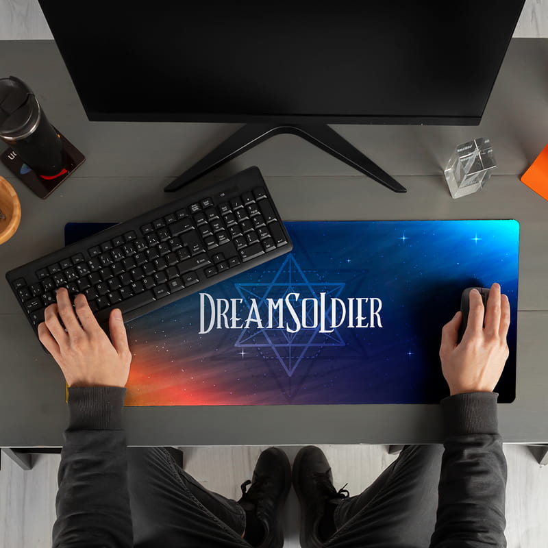 Oyuncu Nick Name Yazılı İsme Özel 70x30 Oyuncu Mousepad