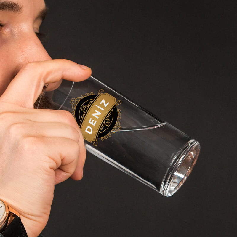 Rakı Severlere Yakışır İsme Özel Rakı Kadehi Seti