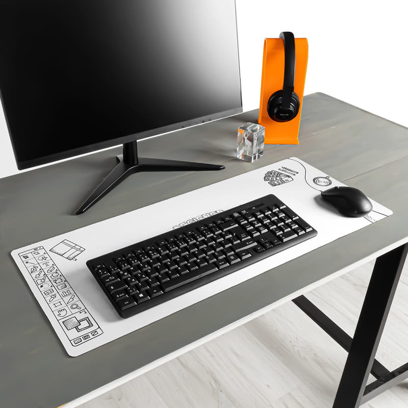 Tasarımcılara Hediye Özel Tasarımlı 70x30 Büyük Boy Mousepad