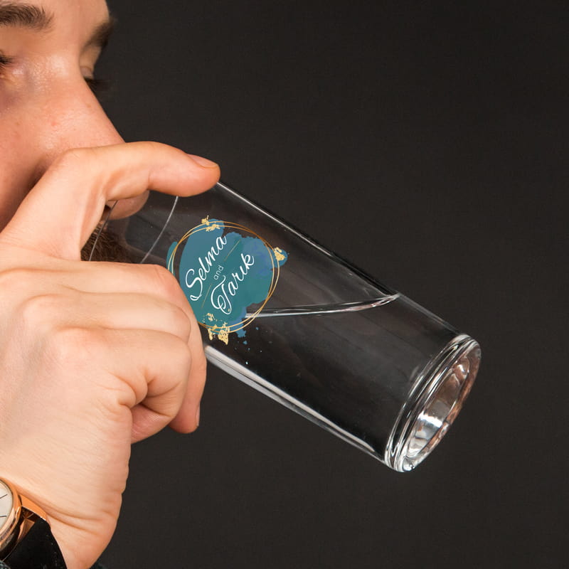 Yeni Evli Çiftlere Ev Hediyesi Rakı Kadehi Seti