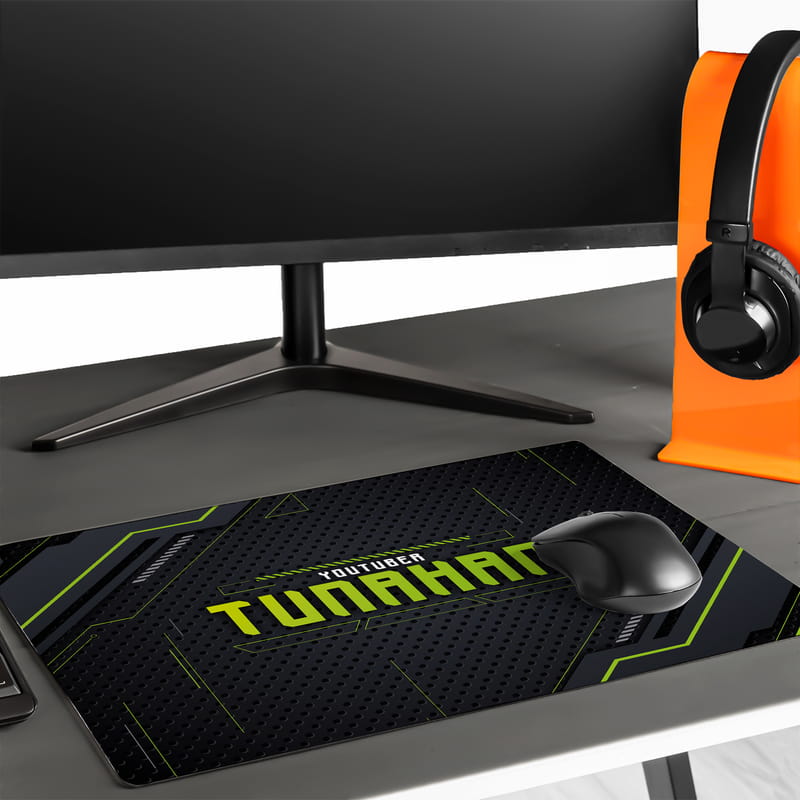 Youtuber Arkadaşa Hediye İsme Özel 40x30 Mousepad