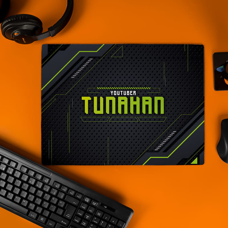 Youtuber Arkadaşa Hediye İsme Özel 40x30 Mousepad