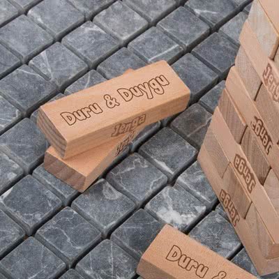 İsim Yazılı Jenga