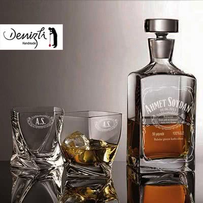 Jack Daniel’s Tasarımlı Aşkınıza Viski Seti