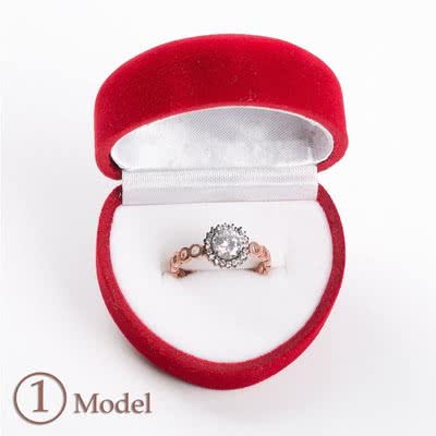 Eşe Hediye Rose Serisi Gümüş Yüzük Modelleri