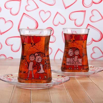 Sevdiklerinize Hediye Çay Bardağı Seti