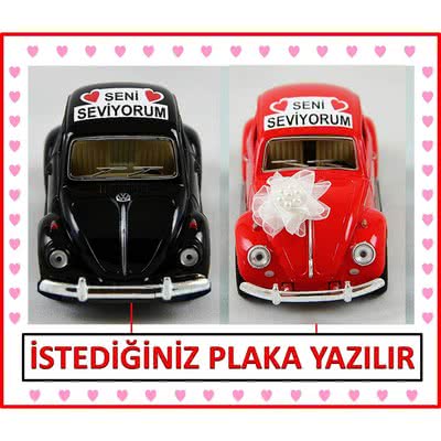Sevgiliye Özel Mesajlı Vosvos Hediyesi