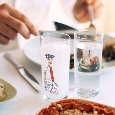 Anason İşleri - Masanın En Bilgesi 2'li Rakı Kadeh Seti