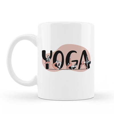 Yoga Eğitmene Hediye Porselen Kupa