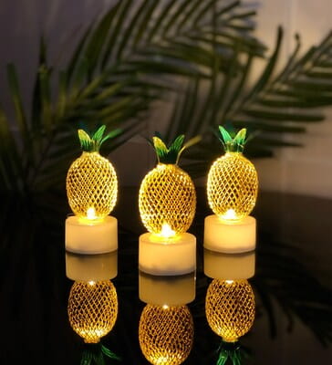Mini Ananas Gece Lambası 3'lü