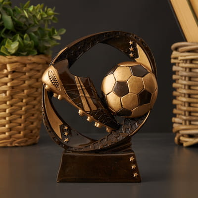 Futbol Kupa Ödülü Sportif Heykel 17,5 cm