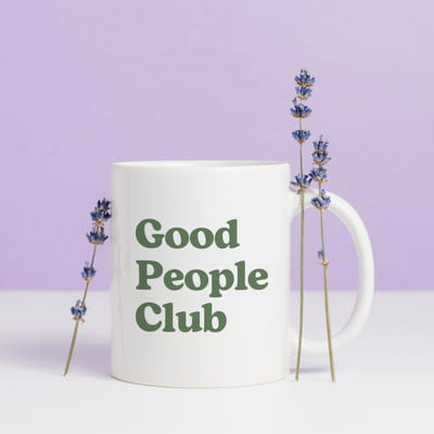 Good People Club Tasarımlı Kahve Kupası