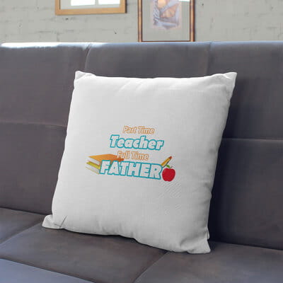 Öğretmen Babaya Hediye Yastık
