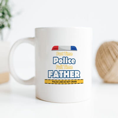 Polis Babaya Özel Hediye Kahve Kupası
