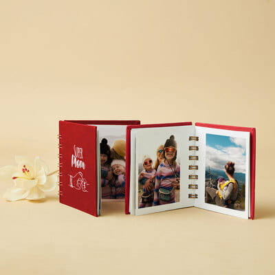 Süper Anne Tasarımlı Fotoğraflı Mini Albüm
