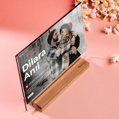 Kişiye Özel Film Temalı Akrilik Plaket