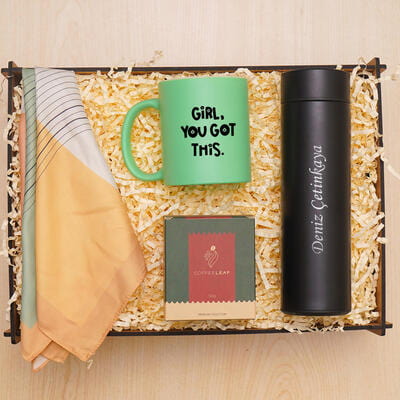 You Got This, Girl Tasarımlı Güçlü Kadınlara İlham Hediye Kutusu
