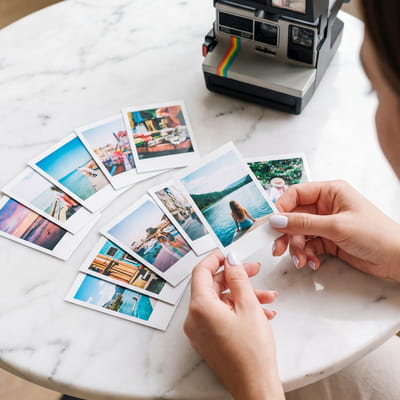 5x7,5 Mini Klasik Kart Foto Baskı - 35 Adet