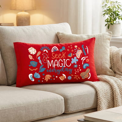 Arkadaşa Hediye Mottolu Yastık