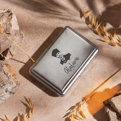 Arkadaşa Hediye Mustafa Kemal Atatürk Tasarımlı Sigara Tabakası