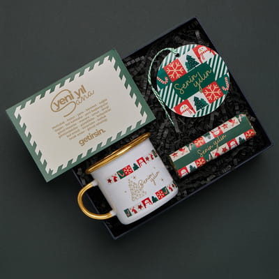 Arkadaşa Özel Senin Yılın Yılbaşı Hediye Kutusu