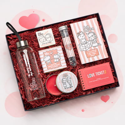 Aşk Bazen Tasarımlı Sevgili Hediye Kutusu
